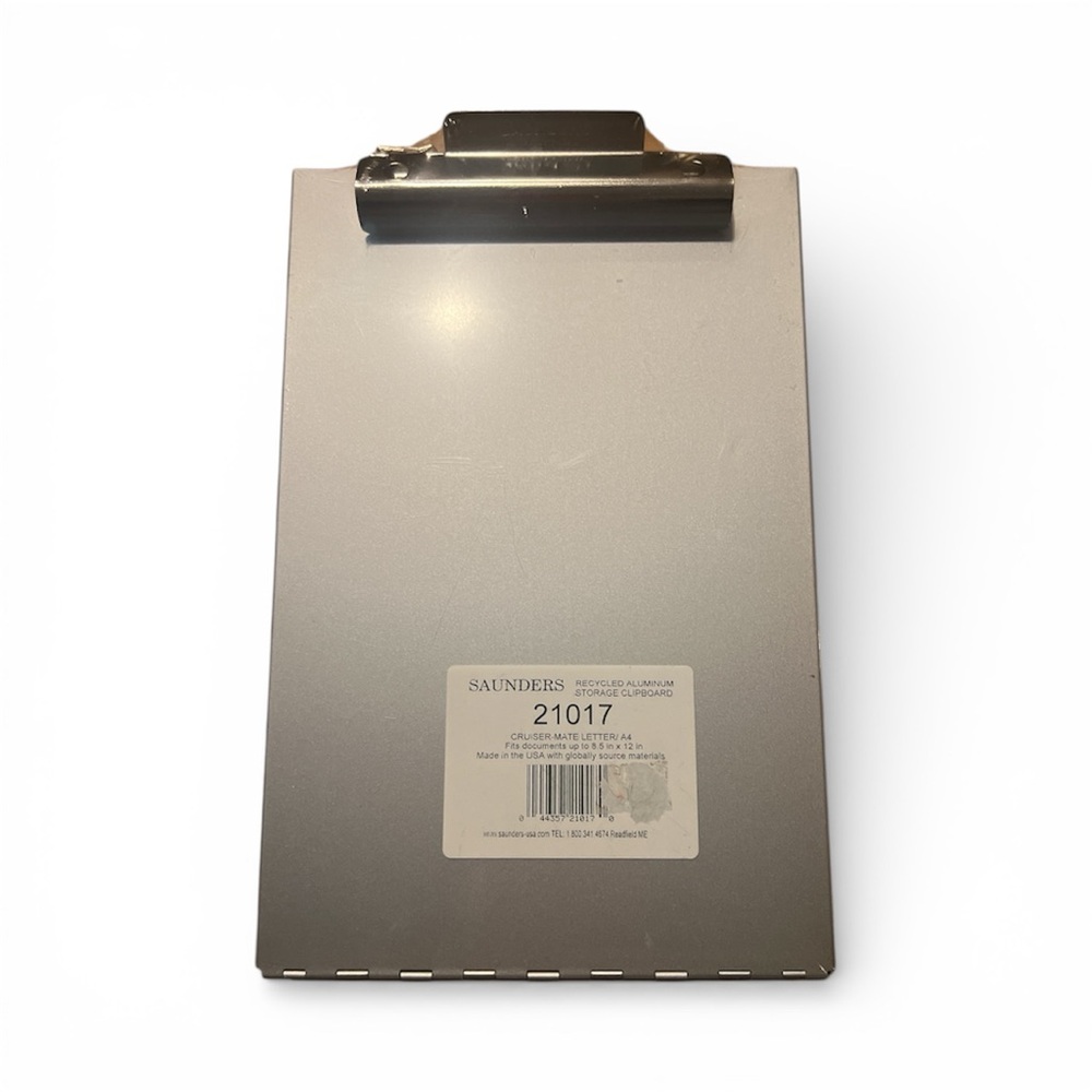 Saunders Recycled Aluminum storage clipboard